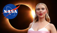 Scarlett Johnason aparece en la transmisión de la NASA del eclipse total solar, esto fue lo que dijo.