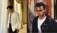 Christian Nodal es comparado con Johnny Depp