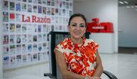 Gloria Romo Cuesta, secretaria de Turismo del estado de Aguascalientes, en entrevista con La Razón.