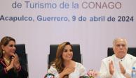 Expresó, a nombre del pueblo de Quintana Roo, una felicitación por la sorprendente recuperación de Acapulco.