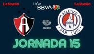 Atlas vs Atlético San Luis | Liga MX Jornada 15 Clausura 2024