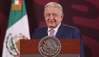 Andrés Manuel López Obrador, presidente de México, ofrece su conferencia de prensa este martes 4 de junio del 2024, desde Palacio Nacional, en CDMX.