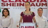 Claudia Sheinbaum, candidata presidencial por Sigamos Haciendo Historia.