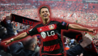 'Chicharito' Hernández manda emotivo mensaje al Bayer Leverkusen por ser campeón de la Bundesliga