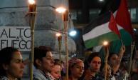 Marcha en apoyo a Palestina, el pasado 13 de abril,&nbsp;en&nbsp;la&nbsp;CDMX.