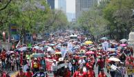 Arma la Coordinadora marchas multitudinarias en CDMX y Oaxaca