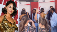 Acusan a Eiza González ser racista con actor nigeriano en un alfombra roja (VIDEO)