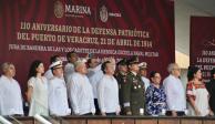El presidente y el gobernador de Veracruz participaron en la ceremonia.