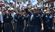 “Se adhieren 600 líderes del PT a la campaña de la panista Romina Contreras en Huixquilucan”