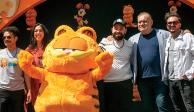 Garfield llega a cines y cautiva a fans en la CDMX