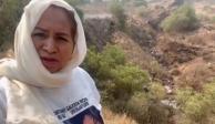 La madre buscadora Ceci Flores reportó un crematorio clandestino entre Iztapalapa y Tláhuac.
