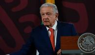 Andrés Manuel López Obrador, presidente de México, ofrece su conferencia de prensa este miércoles 10 de mayo del 2024, desde Palacio Nacional, en CDMX.