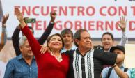 Clara Brugada, candidata a la Jefatura de Gobierno por la coalición "Sigamos Haciendo Historia", se comprometió con los trabajadores obreros de varios sindicatos a que ellos sean los protagonistas de la transformación de la Ciudad de México.