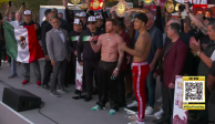 Saúl Canelo Álvarez y Jaime Munguía se vieron las caras por última vez antes de su pelea en Las Vegas