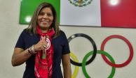 María José Alcalá se ha vuelto en el apoyo de los deportistas mexicanos.