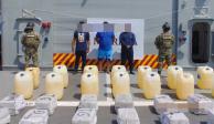 Decomisan 3 toneladas de cocaína en costas de Quintana Roo.