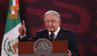 El Presidente López Obrador, ayer, en conferencia de prensa.