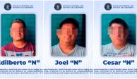 Tres presuntos secuestradores fueron detenidos.