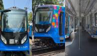 'Ajolote', 'Cruz' y 'Mateo', así lucen las nuevas unidades del Sistema Tren Ligero.