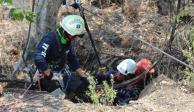 Comisiones de Búsqueda de Personas encuentran restos humanos en Coatlán del Río, Morelos.