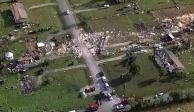 Suman 18 muertos por tornados en Estados Unidos.