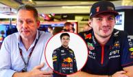 Papá de Verstappen deja mal parado a Checo Pérez en Red Bull