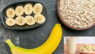El licuado de plátano con avena tiene varios beneficios para la salud.