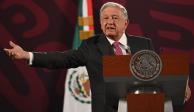 Andrés Manuel López Obrador, Presidente de México, ayer en conferencia de prensa.