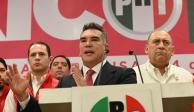 Pese a resultados en elecciones, 'Alito' Moreno asegura que no renunciará a dirigencia del PRI.