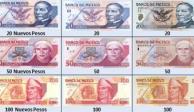 Banxico dio a conocer los billetes que salen de circulación.