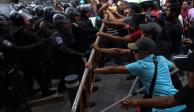 Protestan por acciones violentas contra docentes de Oaxaca; anuncian que recibirán pago de 7 mil 500 pesos gracias a su lucha.