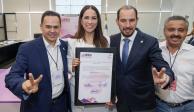 Libia Denisse recibe constancia de mayoría por parte del IEEG.