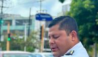 Oficial se convierte en el héroe de un menor tras choque en Cancún.