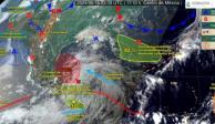 Conagua vigila 3 potenciales ciclones cerca de las costas de México.