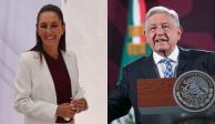 El presidente López Obrador negó que interviniera en la elección del gabinete de su sucesora Claudia Sheinbaum.