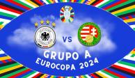 Alemania enfrenta a Hungría en su segundo compromiso de la Eurocopa 2024.