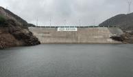 Por rehabilitación, presa 'El Peaje' vuelve a captar agua de lluvia en San Luis Potosí.