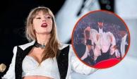 Taylor Swift y Travis Kelce en 'The Eras Tour'