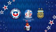 Chile y Argentina juegan en la fase de grupos de la Copa América 2024