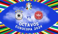 Alemania vs Dinamarca es uno de los partidos de los octavos de final de la Eurocopa 2024