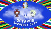 Portugal y Eslovenia se enfrentan en el sexto partido de los octavos de final de la Eurocopa 2024.