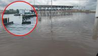 Circuito Mexiquense se encuentra cerrado debido a las inundaciones