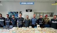 Hallan en vivienda tesoro de mafioso italiano… asciende a casi 9 millones de euros.