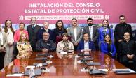 Delfina Gómez instala el Consejo Estatal de Protección Civil para reforzar la atención a la población mexiquense.