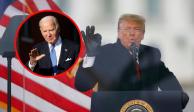 “Basura descompuesta”, así califica Donald Trump a Joe Biden tras debate presidencial.