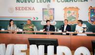 Gobernadores de Nuevo León, Coahuila y Tamaulipas firmaron un acuerdo histórico de seguridad pública.