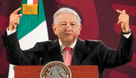 El presidente Andrés Manuel López Obrador, ayer, en conferencia de prensa.
