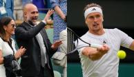 Alexander Zverev le hizo una inesperada petición a Pep Guardiola después de clasificar a los octavos de final de Wimbledon 2024.