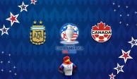 Argentina y Canadá se enfrentan en East Rutherford en la primera semifinal de la Copa América.