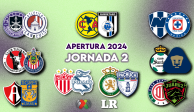Este fin de semana se juega la Jornada 2 del Apertura 2024 de la Liga MX